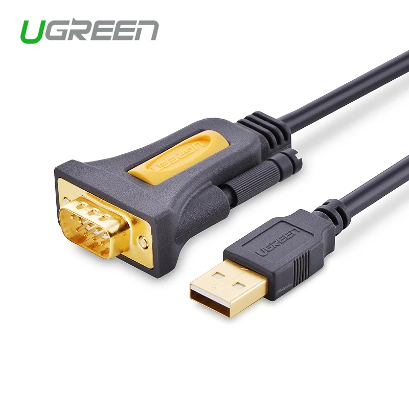 

Ugreen high quality USB2.0 to RS232 COM Port Serial PDA 9 DB9 pin cable Adapter for PC PDA GPS