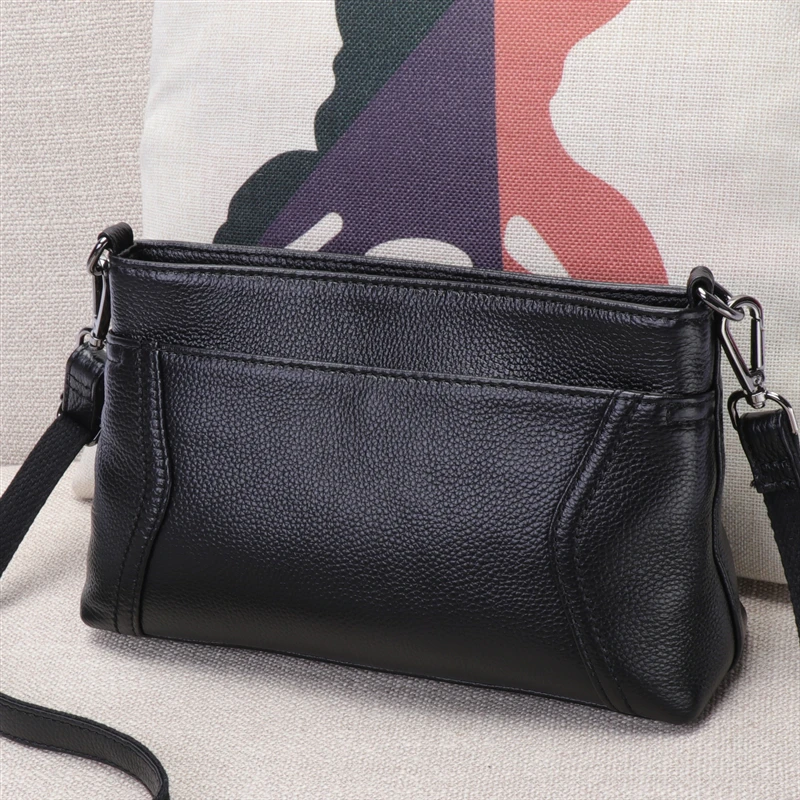 

Genuine Leather Crossbody Bags for women Luxury Handbag Fashion Ladies Shopping Totes Shoulder Bag Messenger Female Party Purse