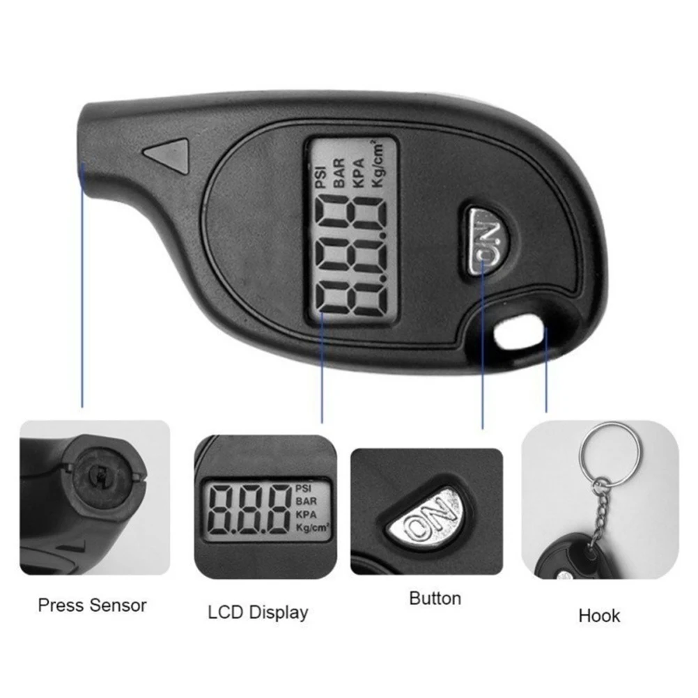 

Mini Portable Diagnostic-Tool 2-150PSI Digital LCD Display Diagnostic Tool Vehicle Motorcycle Car-Detector