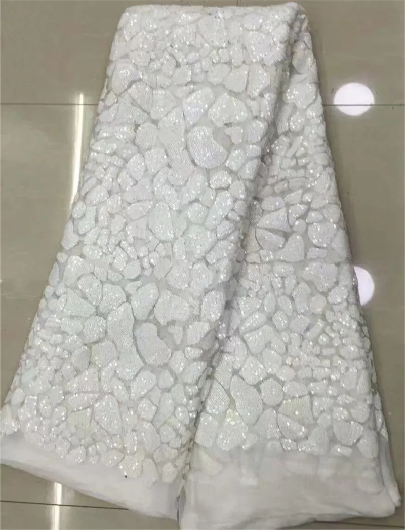 Free shipping african lace fabric high quality french guipure new arrival sequins for party!SE1051 | Дом и сад