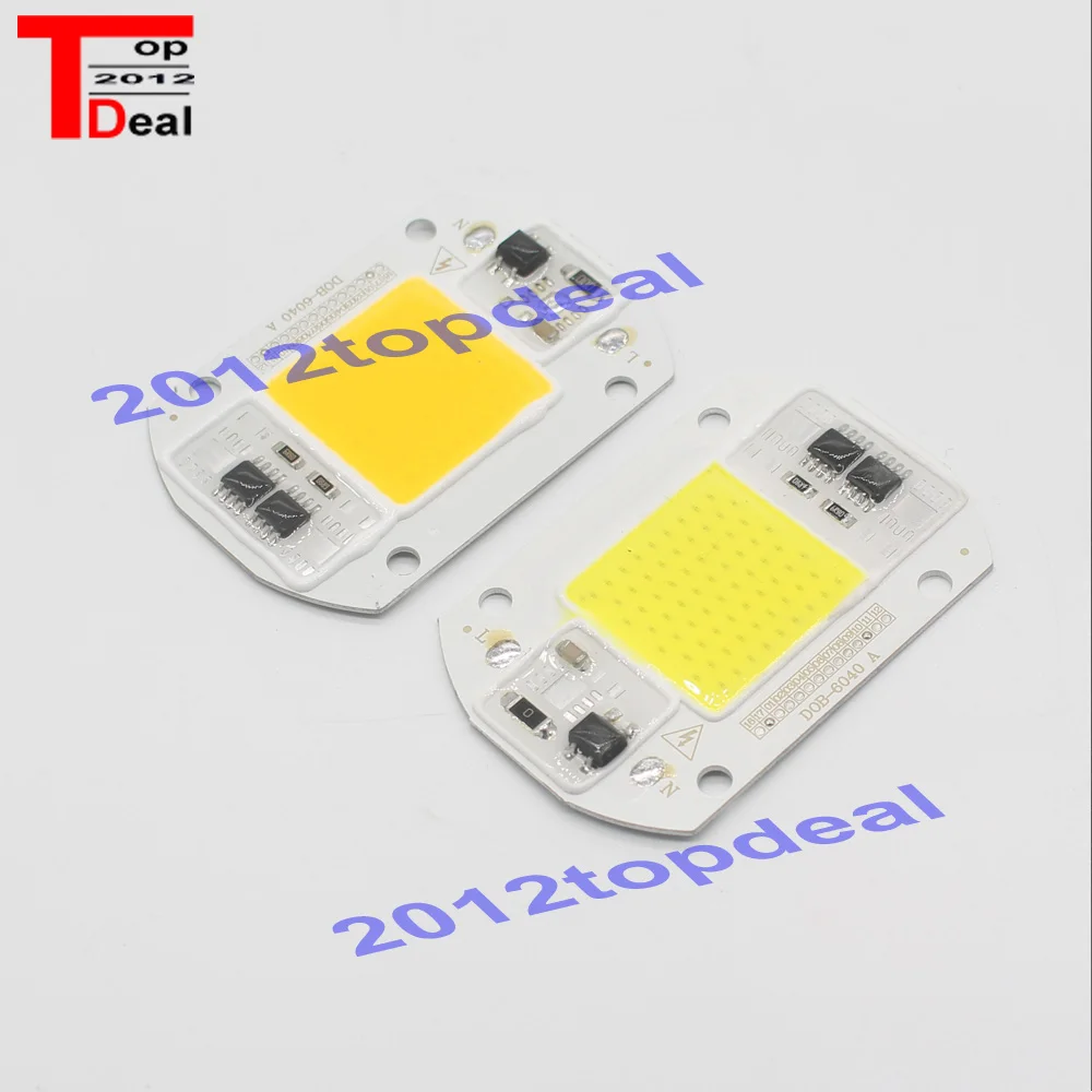 10 шт. чип для светодиодной лампы COB 50 Вт 110 В 220 В|led 50w cob|led white chiplamp lamp |