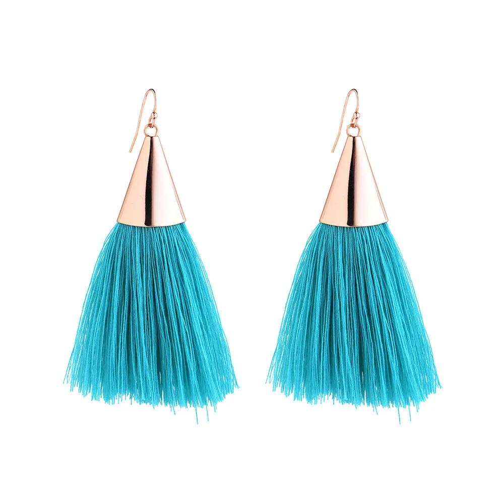 Серьги для Для женщин серьги Boho кисточкой Pendientes oorbellen Brinco Brincos колошения чешского