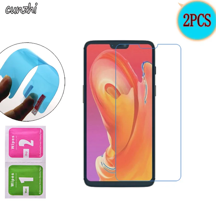 For Oneplus 6 Ultra Clear TPU Soft Nano Explosion-proof Screen Protector Mobile Phone Film Oneplus6 One Plus Six | Мобильные