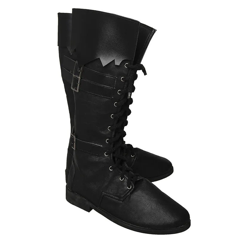 Only Boots Аниме Noctis Lucis Caelum косплей костюм игра Final Fantasy XV куртка для взрослых мужчин Хэллоуин брюки сапоги перчатки Пояс рубашка только - Цвет: Only Boots