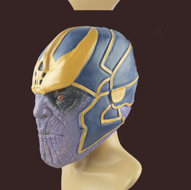 SAINTGI Marvel танос маска стражи Галактики Косплей cos Реквизит ПВХ фигурку куклы