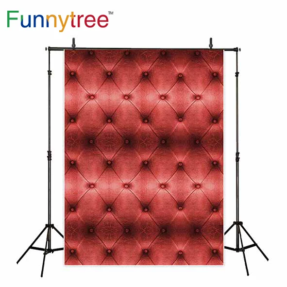 

Funnytree фоны для фотостудии ворсовая красная кожа винтажный Роскошный профессиональный фон для фотобудки