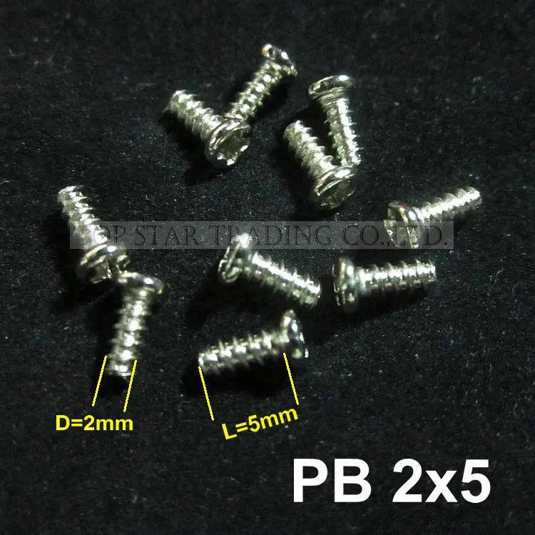 (100 шт./лот) Бесплатная доставка головка сковороды с плоским хвостовым саморезом