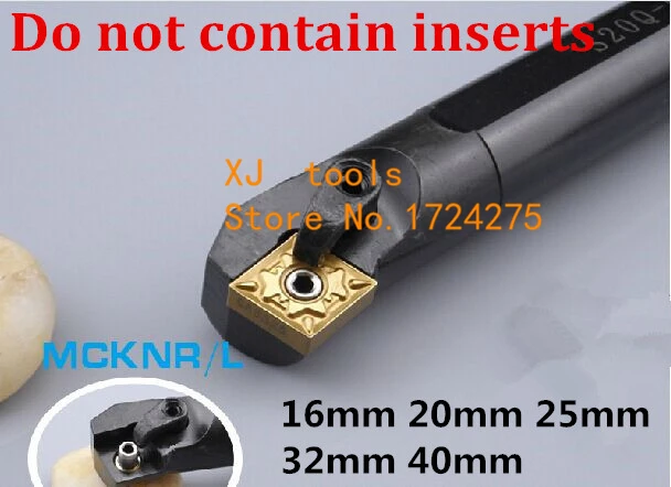 

1PCS S20R-MCKNR12 S25S-MCKNR12 S32T-MCKNR12 S40T-MCKNR12 MCKNL12 20mm 25mm 32mm 40mm the Right/Left Hand CNC Turning Lathe tools