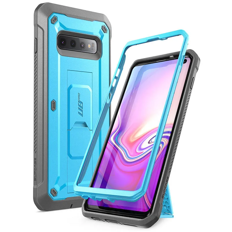 For Samsung Galaxy S10 Case 6.1 inch SUPCASE UB Pro Full-Body Rugged Holster Kickstand WITHOUT Built-in Screen Protector | Мобильные