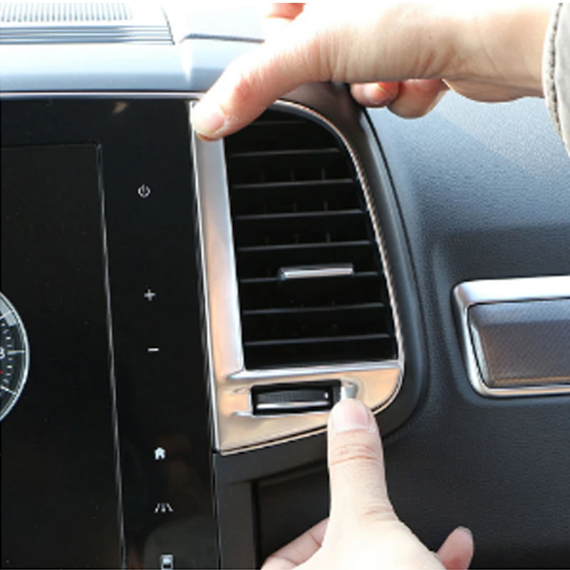 Наклейка на автомобильную ручку из нержавеющей стали для Renault Koleos Samsung QM6 2016 2017