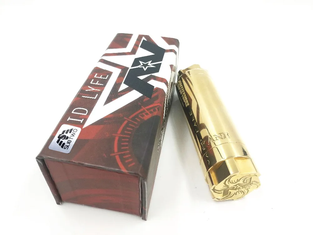 

High quality e-cigarette AVID LYFE KAEN Mechanical mod brass Material fit 510 thread 18650/20700 battery for RTA RDA vape mod