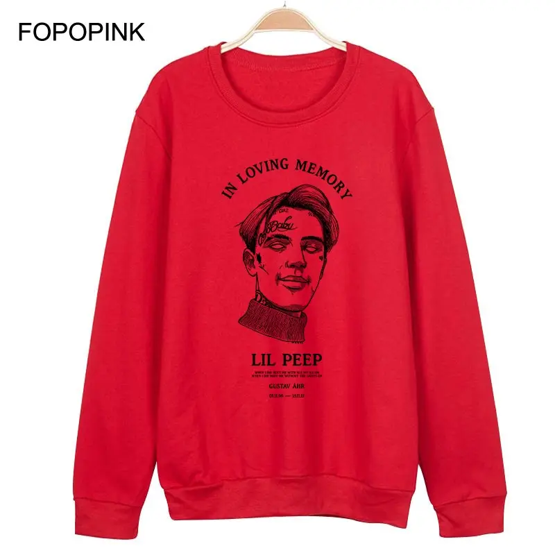 Большие мужские толстовки с капюшоном памятью хип-хоп Lil Peep Crybaby на тему любви Poleron