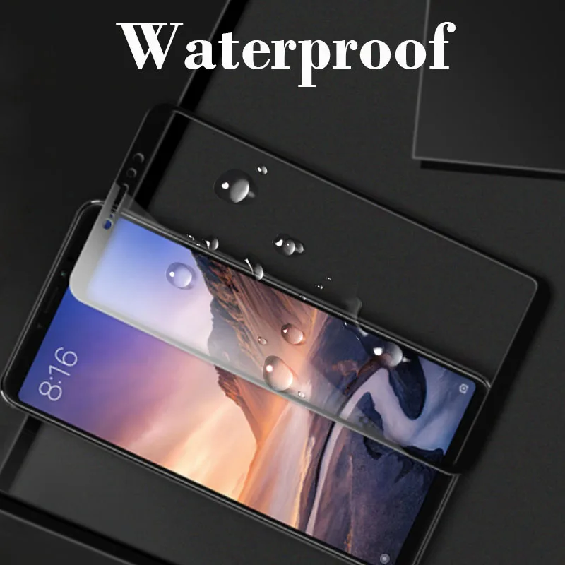 Защитное стекло для Xiaomi Mi Max 2 3 armor Tremp закаленное Kisomi Защитная пленка экрана xiaomei