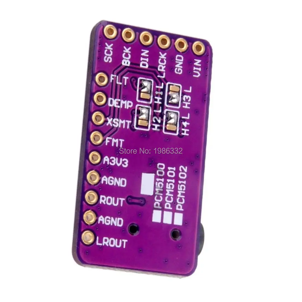 WS16 I2S интерфейс PCM5102 DAC декодер модуль плеера звуковая карта аудиоразъем чем ES9023