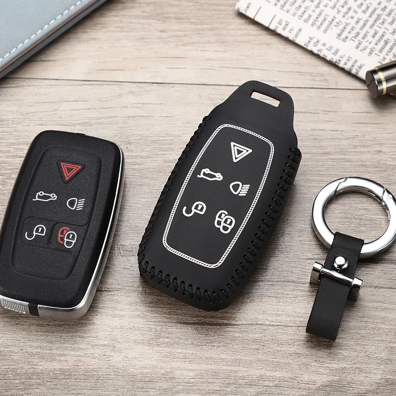 Кожаный чехол для ключей luckeasy land rover discover 2010 2011 Range Rover Evoque 2012 автомобильных