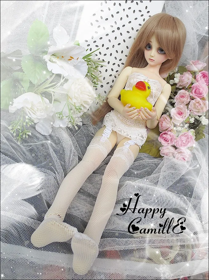1/4 1/3 весы BJD бюстгальтеры + нижнее белье костюм с чулками для SD Одежда кукла