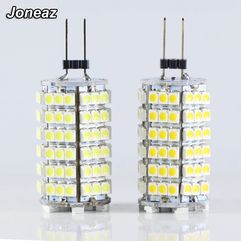 1 шт. светодиодные лампы bombilla G4 Dc 12 V вольт SMD 3528 120 светодиодов - Цена: 515.48