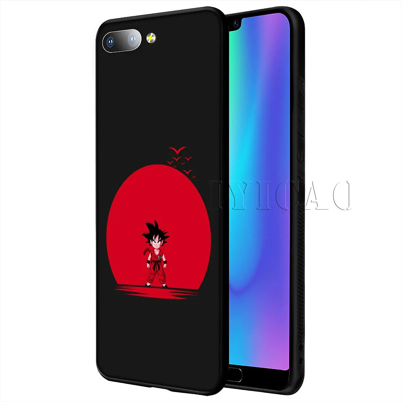Мягкий чехол IYICAO Dragon Ball Son Goku DragonBall z для Huawei Y9 Y7 Y6 Prime 2019 Honor 20 8C 8X 8 9 9X 10 Lite 7C 7X 7A Pro |