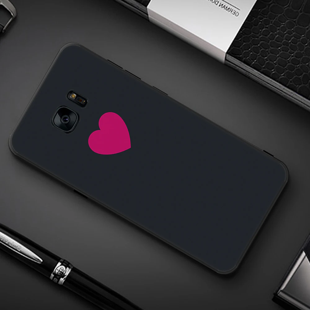 Space Flower Fish Pattern Protective Case For Samsung Galaxy Note 8 9 S6 S7 Edge S8 S9 Plus Lovely Animals Heart TPU Cover Cases |