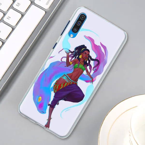 15 Красивые африканские курчавые девочек чехол для samsung Galaxy A30 A40 A50 A70 A6 A8 плюс A7 A9 M30 Футляр для телефона - Цвет: 15