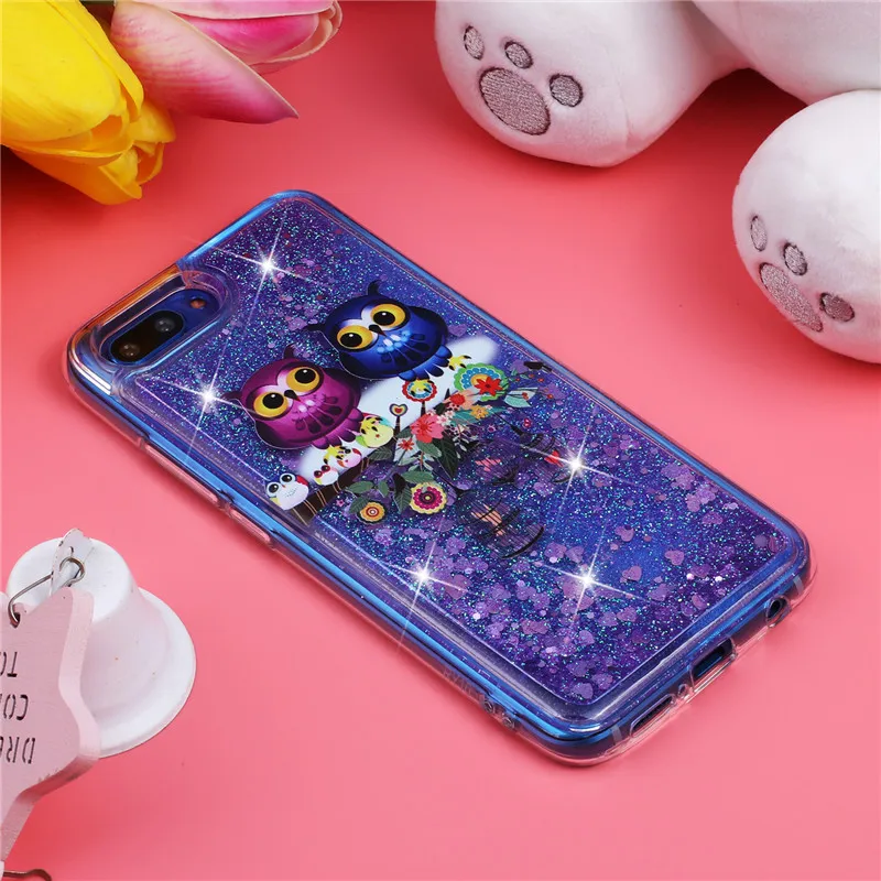 For Huawei Honor 10 Lite case cover Liquid Glitter Soft phone Fundas P Smart 2019 POT-LX1 POT-LX3 6.21 inch |