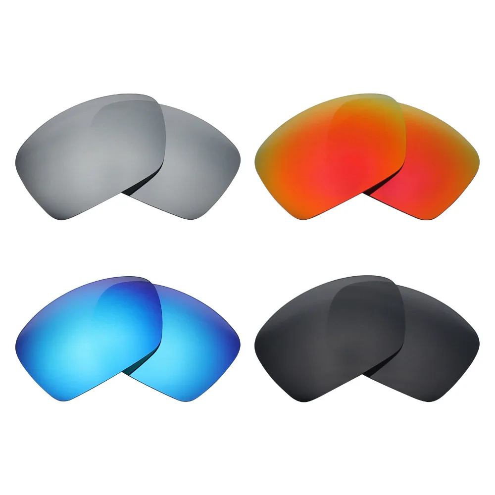 

SNARK Anti-Scratch POLARIZED Replacement Lenses for Oakley Plaintiff Squared Sunglasses Lens-Multiple Options