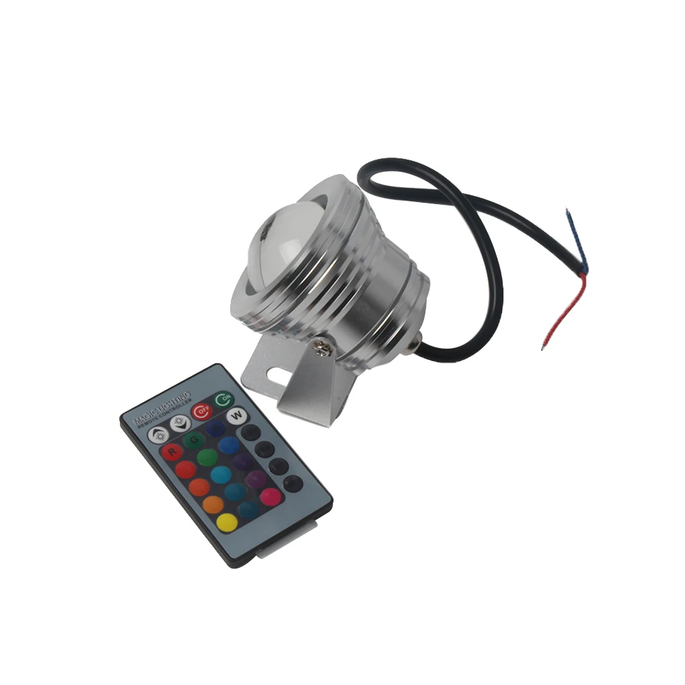 12V 24V морские рыболовные фонари лампа RGB Светодиодный Бассейн светильник Пруд Лампа с дистанционным управлением Управление IP65
