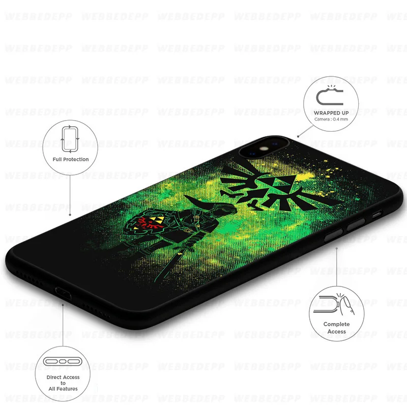 WEBBEDEPP Legends Of Zelda мягкий чехол для Samsung Galaxy S10 S10e S9 S8 Plus S7 S6 Edge &amp J6 2018 Note 10 9 8 |