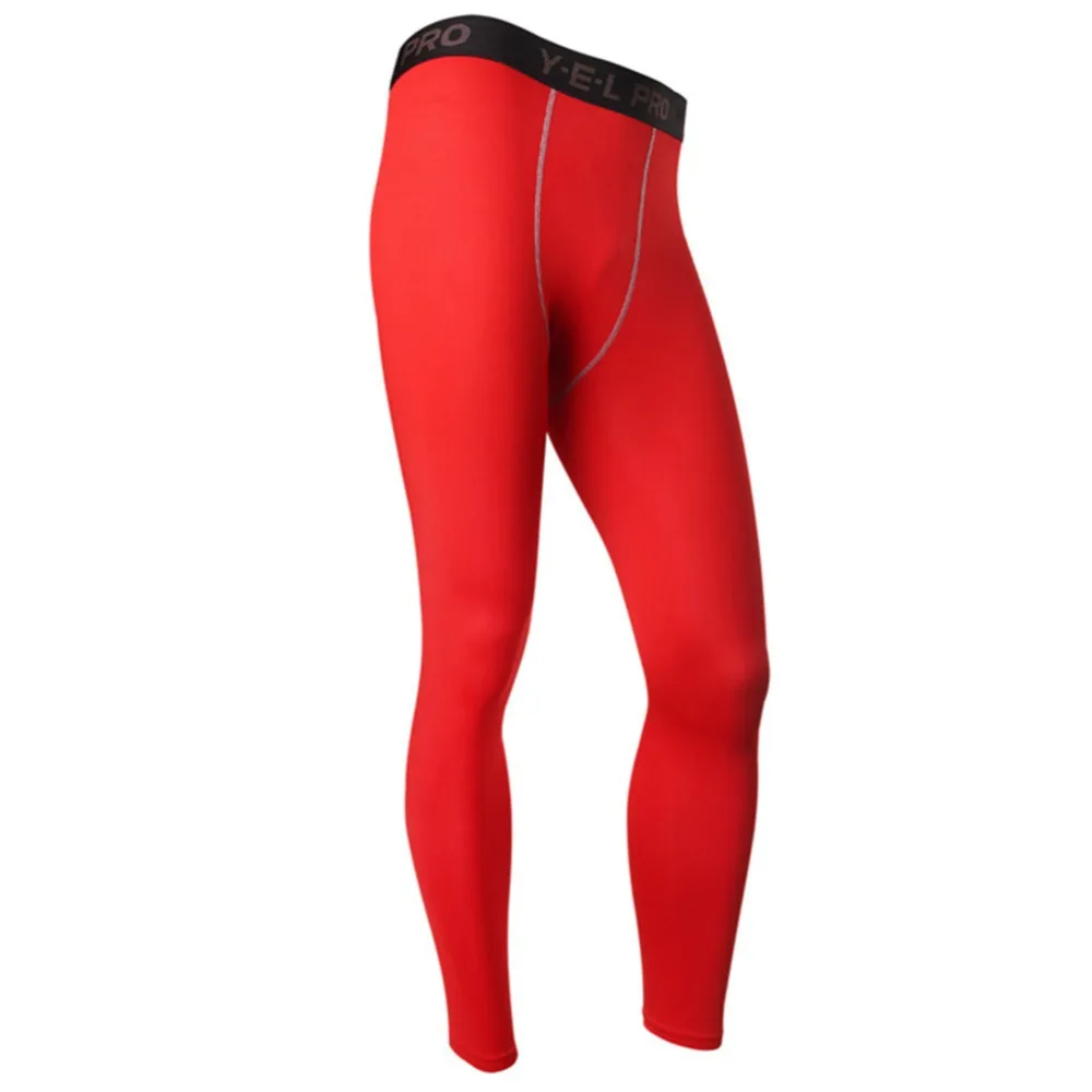

New Men's Compression Base Layer Pants Long Tight Under Skin wear Gear Bottom L4 HU5