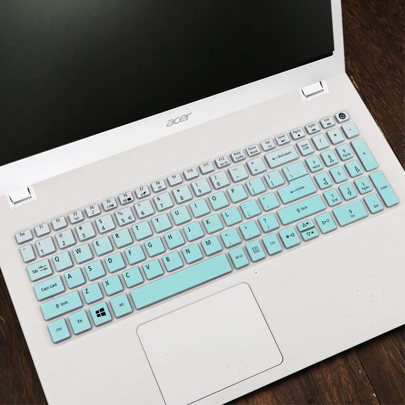 Силиконовые покрытие для клавиатуры acer Aspire e15 E5-573G 532 522 V3-574 F5-572G VN7-592G T5000 TMP258 15 6