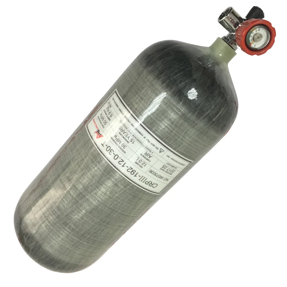 AC31211 Acecare 12л ГБ целевой стрельбы PCP из углеродного волокна ВВС высокого давления