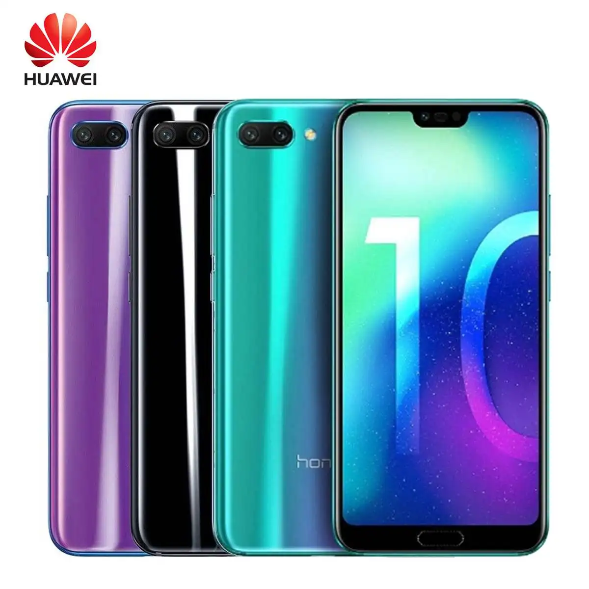 Honor 10 4+ 128G COL-L29 Android 8,1 смартфон 5,84 ''NFC мобильный телефон процессор AI Быстрая зарядка камера 24 МП 3400 мАч