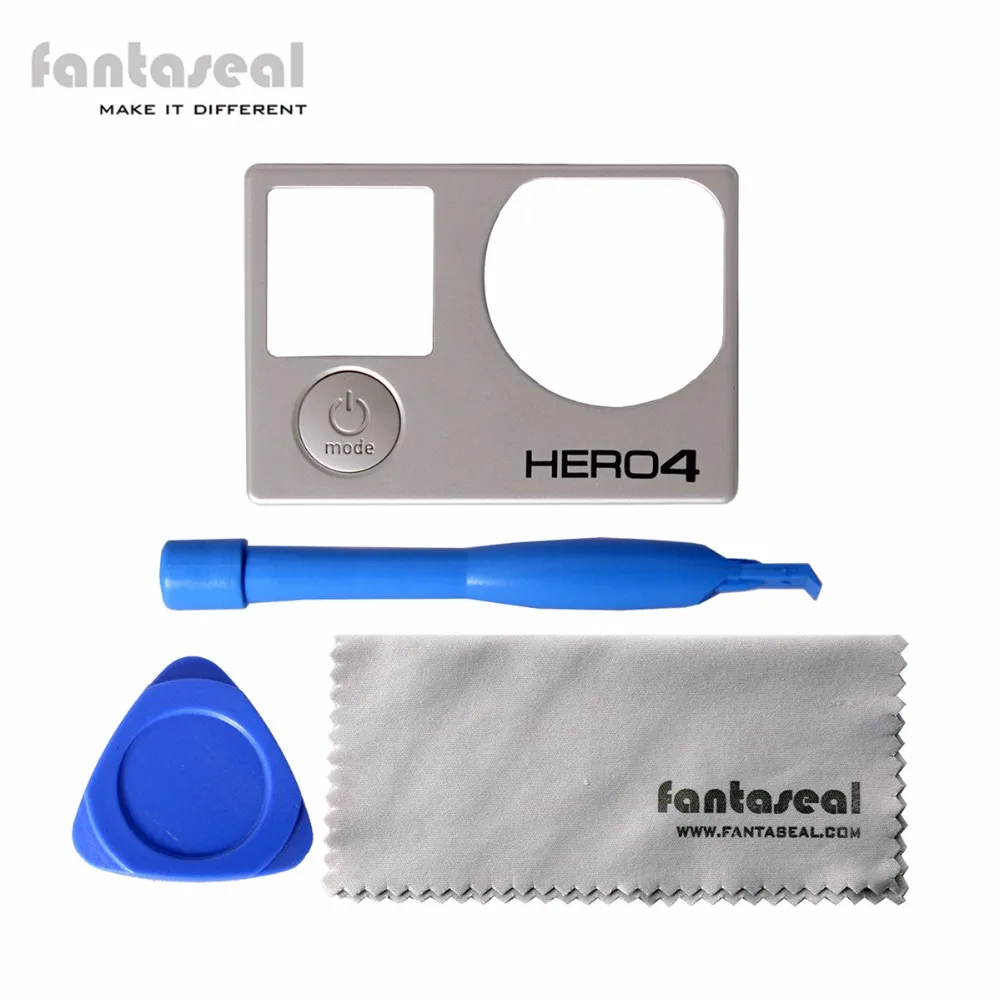 Комплект для ремонта крышки GoPro 4 в 1 черная/серебристая|kit for gopro|for gopro herokit kits |