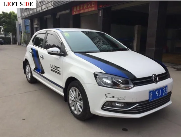 Автомобильные наклейки с левой стороны Стайлинг автомобиля высококачественные