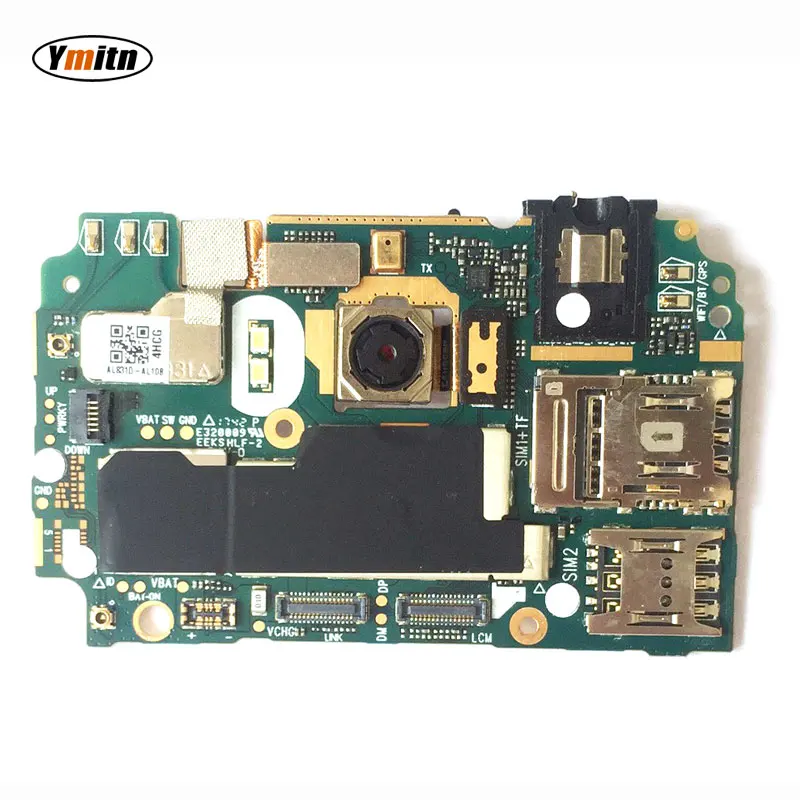 Ymitn Mobile Electronic panel mainboard Motherboard unlocked with chips Circuits flex Cable For Huawei y5 ii 2017 mya-u29