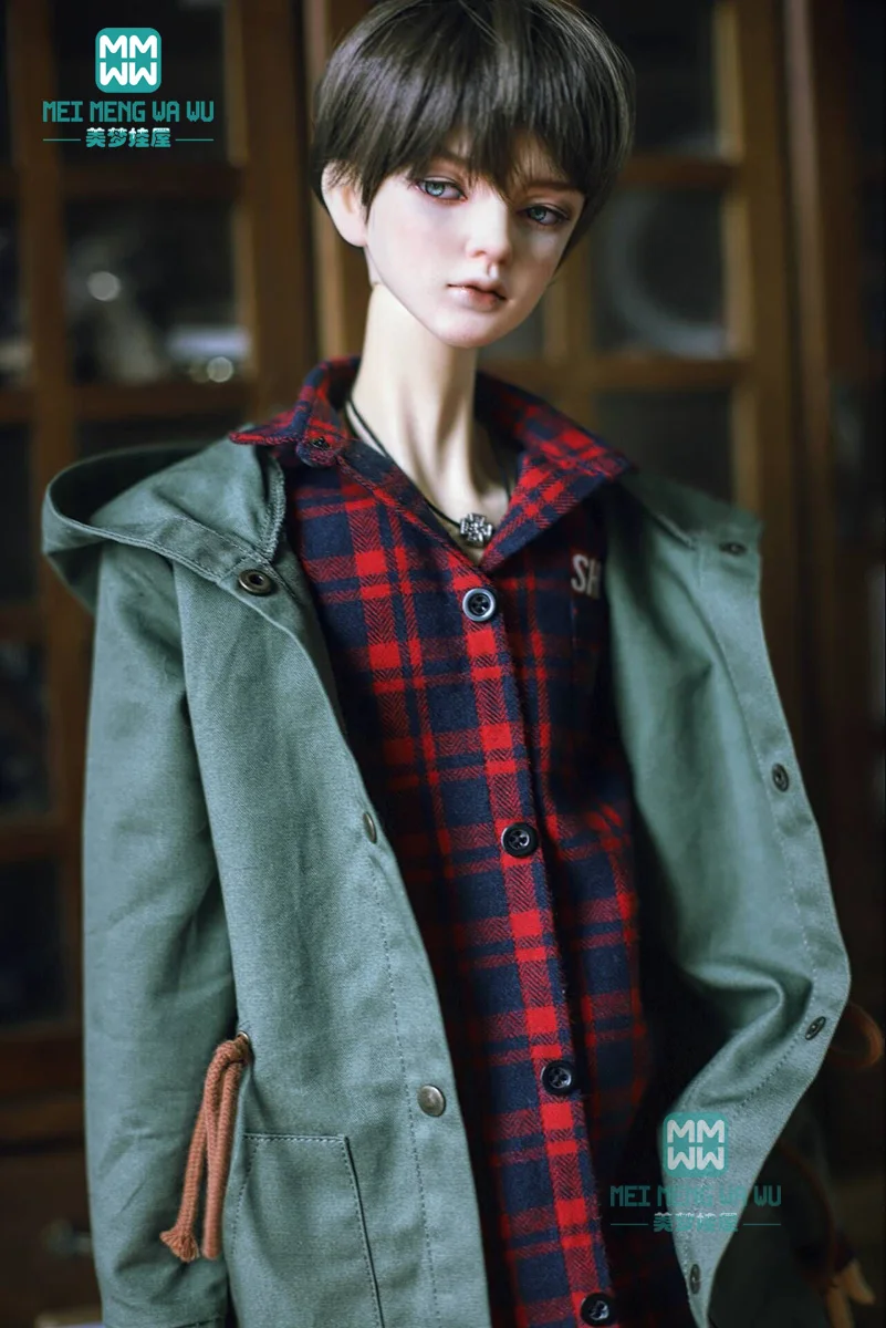 Кукольная одежда BJD красивая клетчатая куртка для дяди куртка|Куклы| |