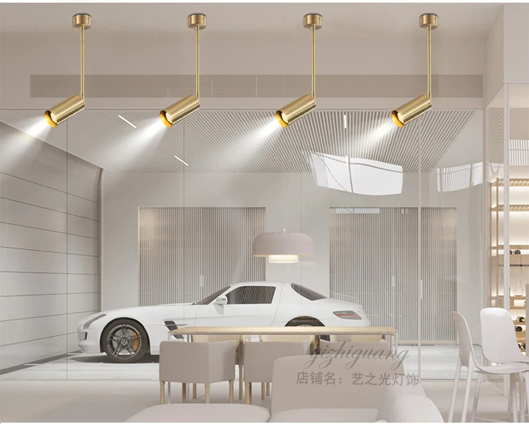 5 Вт витрина Светодиодная потолочная лампа длинная подвесная светодиодная фара