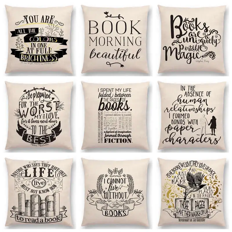 Черный и белый стиль книги для чтения красивый язык великолепные слова