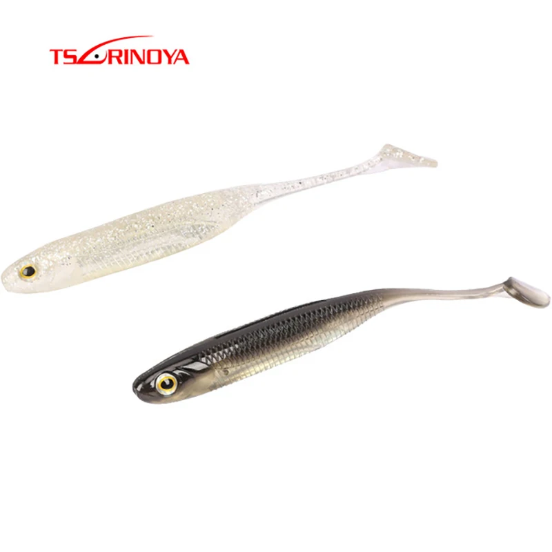 TSURINOYA DW-R30 10 см/6 0 г Мягкая приманка для рыбалки искусственная поддельная 4