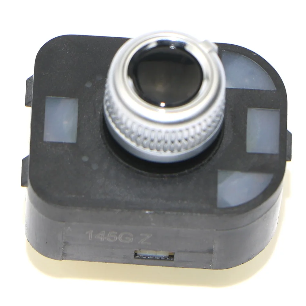 1 шт. Хромированная ручка переключателя управления боковым зеркалом для