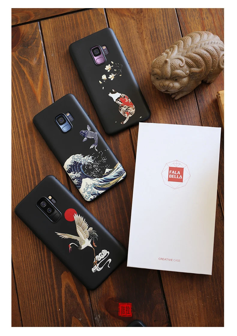 Для samsung Galaxy S10 S10e Note 10 Plus 9 8 S9 S8 Plus S7 S6 edge чехол 3D тисненый матовый мягкий чехол LICOERS Официальный чехол Funda