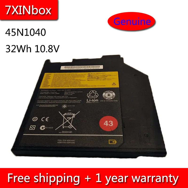 7XINbox 32Wh 10 8 V 45N1040 45N1041 Аккумулятор для ноутбука Lenovo Thinkpad T420S T410S T430S 51J0508 51J0507 57Y4536 2900mAh