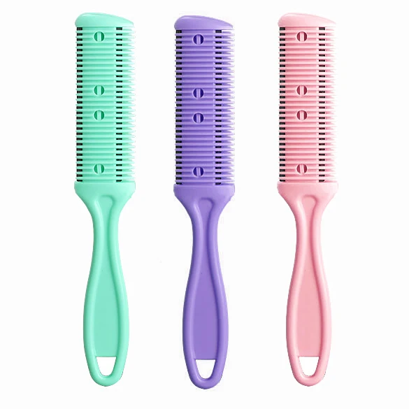 Профессиональный двухсторонний триммер для стрижки волос расческа красоты