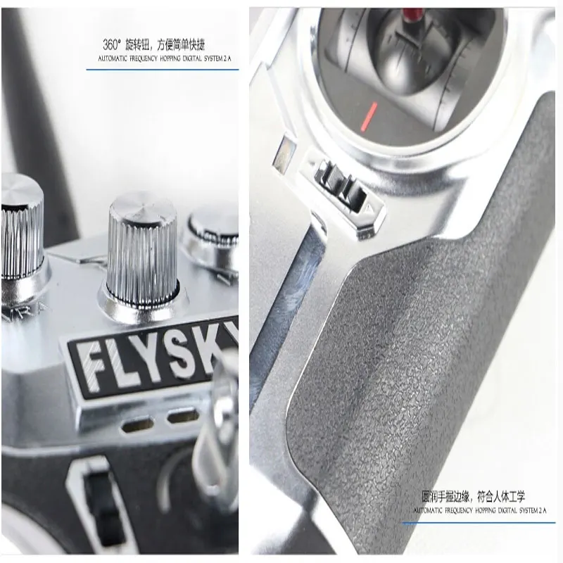 Оригинальный FlySky FS i10 2 4G цифровой пропорциональный 10CH RC передатчик контроллер с