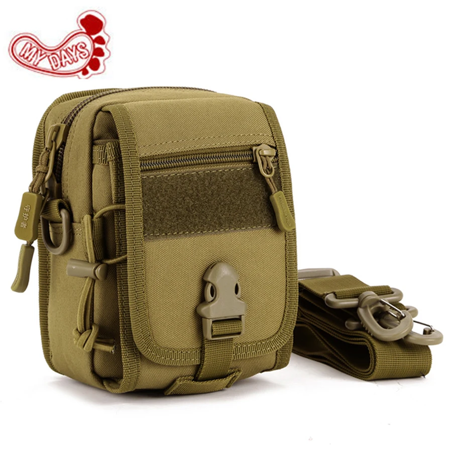 

Out door Tactical Pouch multifunction mobile phone carda mini bag men woman Molle EDC Military Hunting single shoulder packs