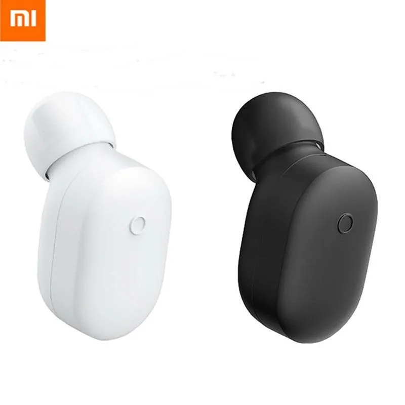 Оригинальные беспроводные Bluetooth наушники Xiaomi мини гарнитура одиночные