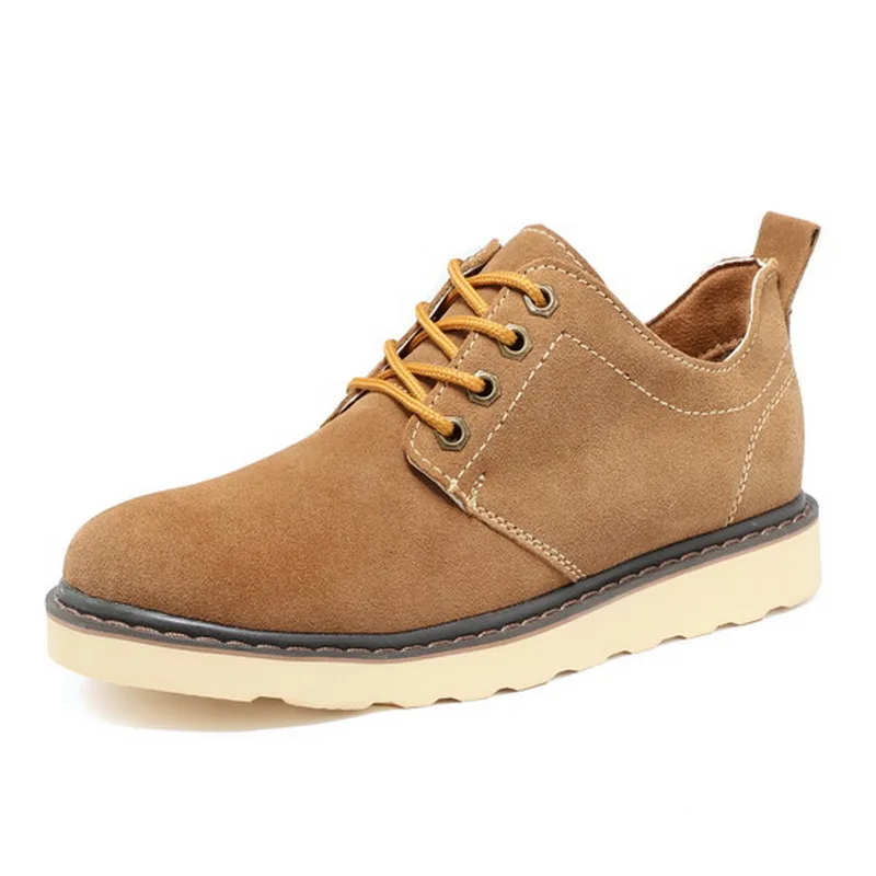 NPEZKGC Brand Men Boots Plus Size 38~45 Autumn Winter Boot Casual Shoes British Style Tooling Desert Work | Обувь