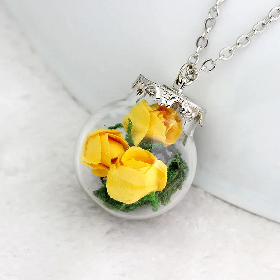 trendy flower pendant necklace female fashion cute costume jewelry charm womens clothing accessories birthday gifts lady C21102 | Украшения