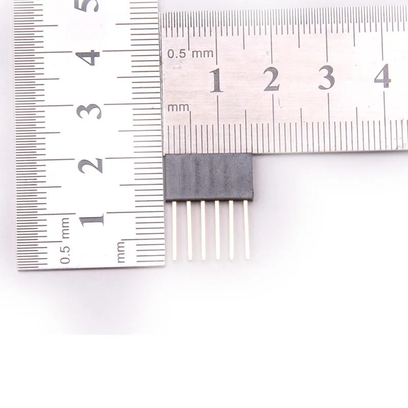 Glyduino 10 шт PC104 6 штифтов выделенный ряд мам Ряд расстояние между сидениями 2 54 мм для