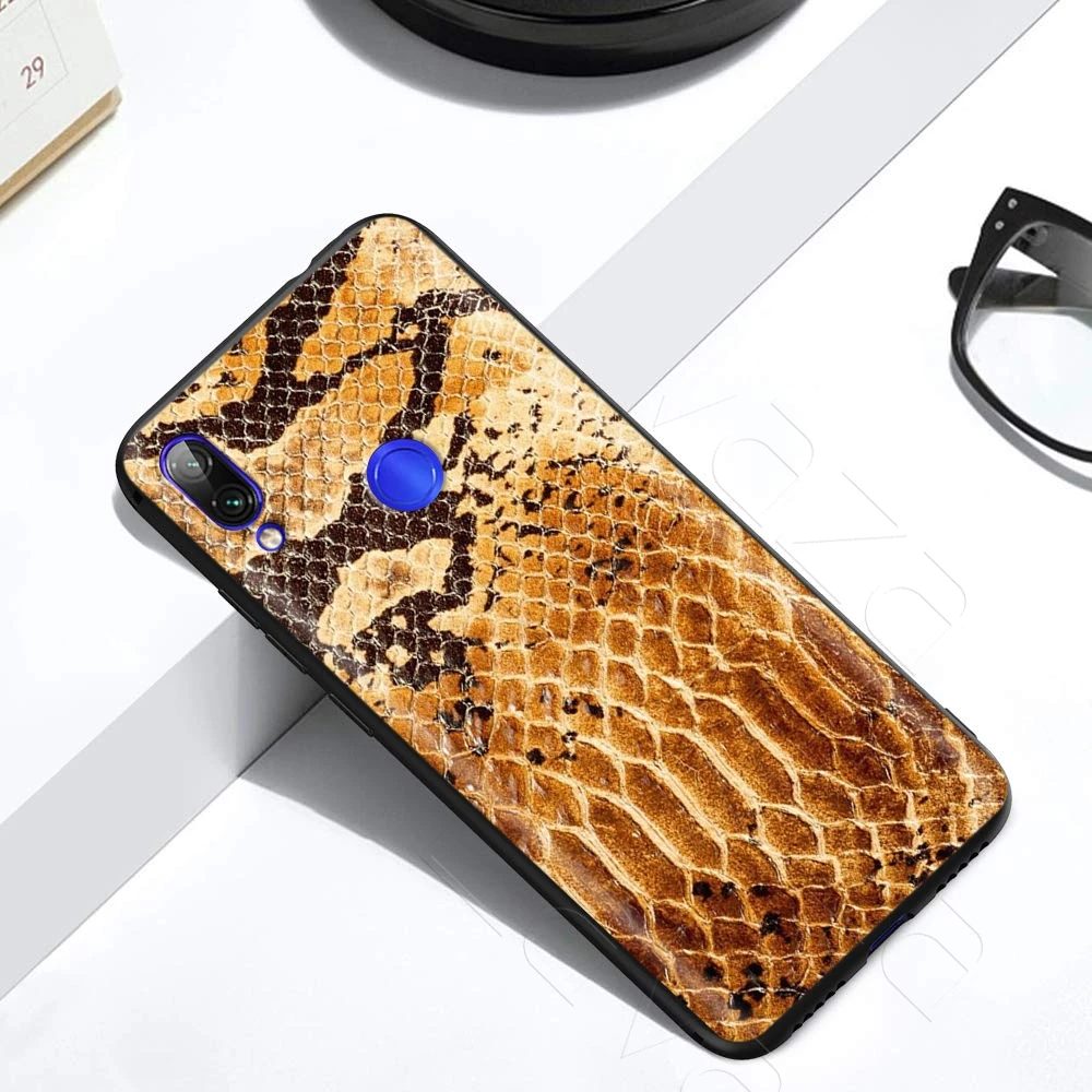 Чехол со змеиным рисунком для Xiaomi Redmi Note 8 9 S K30 Pro MAX 3 6 SE A1 A2 A3 10 Lite Plus 8A F1 |